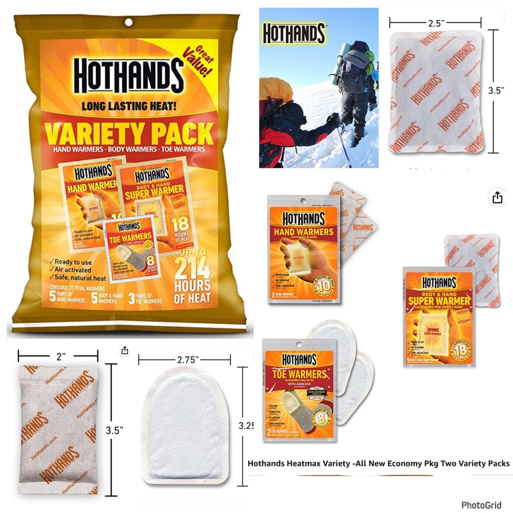 Hot Hands Variety Pack NEW